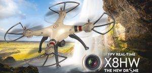 Syma X8HW met 720p WiFi HD camera